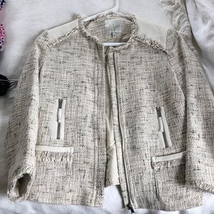 JOIE BLAZER Tan Chanel style blazer from Joie